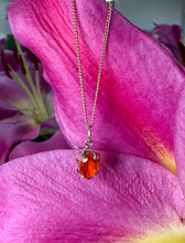 Load image into Gallery viewer, Preloved 9ct Gold Fire Opal Pendant
