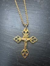 Load image into Gallery viewer, Preloved 9ct Victorian Cross &amp; Chain
