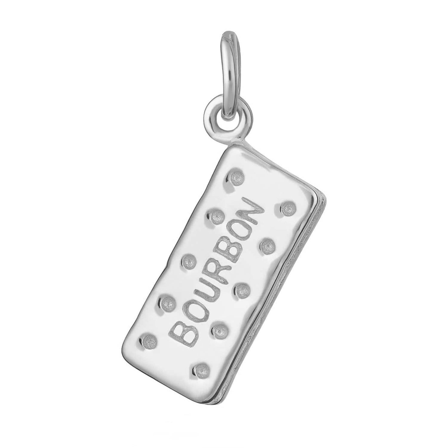 Sterling Silver Bourbon Biscuit Charm