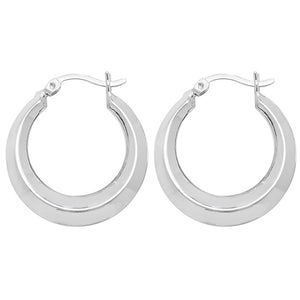 Sterling Silver Creole Hoops