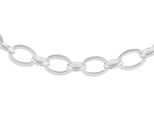 Sterling Silver 7.5" Belcher Link Bracelet