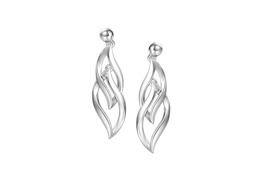 Flame Sterling Silver Earrings