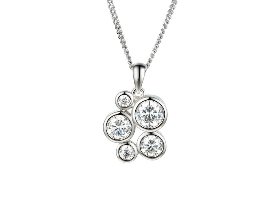 Sterling Silver Fantasia Symphony Necklace