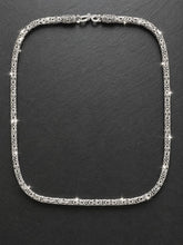 Load image into Gallery viewer, Preloved Sterling Silver 16" 2.7mm Byzantine Chain
