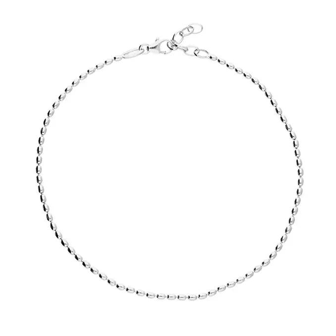 Sterling Silver Bead Bracelet