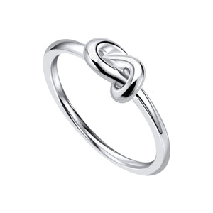 Sterling Silver Love Knot Ring