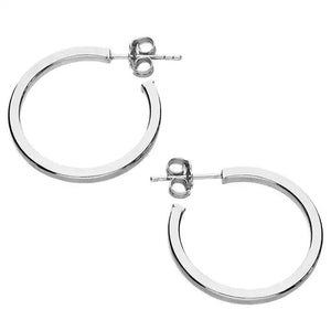 Sterling Silver Hoop Earrings