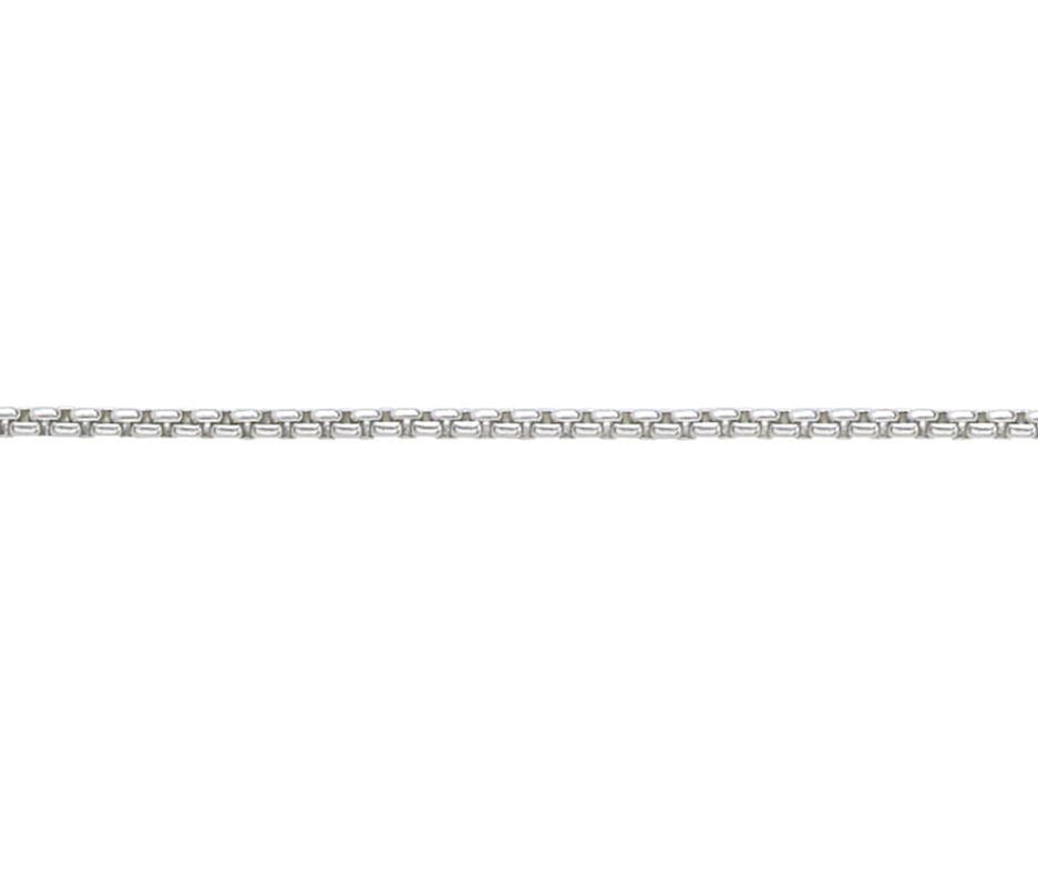 Sterling Silver Box Belcher Chain 30 inches