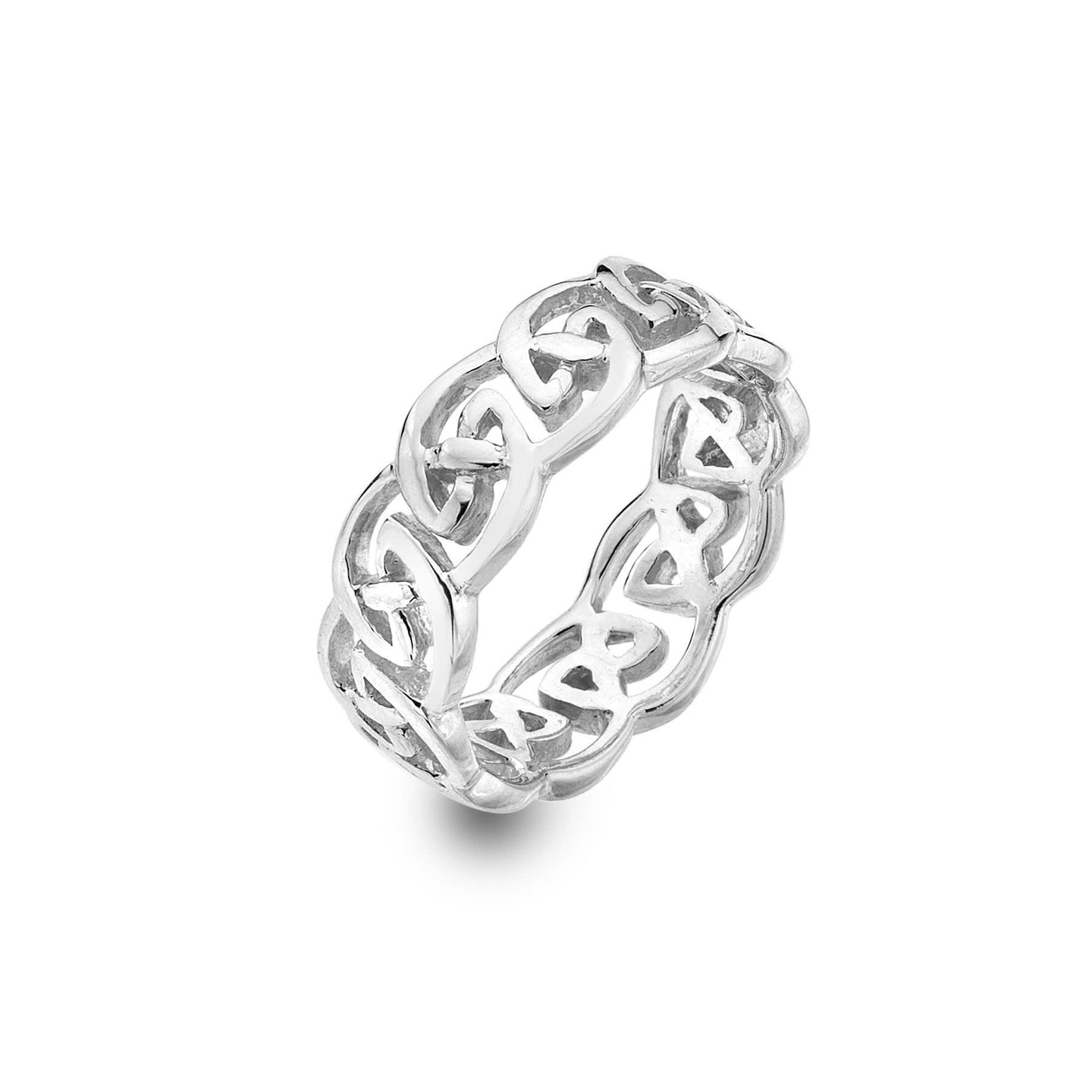 Sterling Silver Celtic Knots Ring