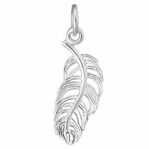 Sterling Silver Feather Charm