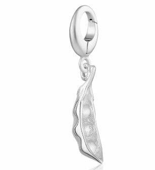 Sterling Silver Peapod Charm/Pendant