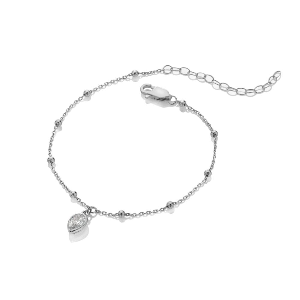 Sterling Silver April Bracelet