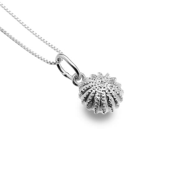 Sterling Silver Sea Urchin Pendant