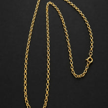 Load image into Gallery viewer, Preloved 9ct Yellow Gold Belcher Chain 22"
