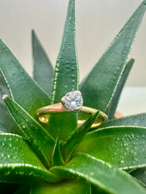 Load image into Gallery viewer, Preloved 18ct Yellow Gold 0.17ct Diamond Ring
