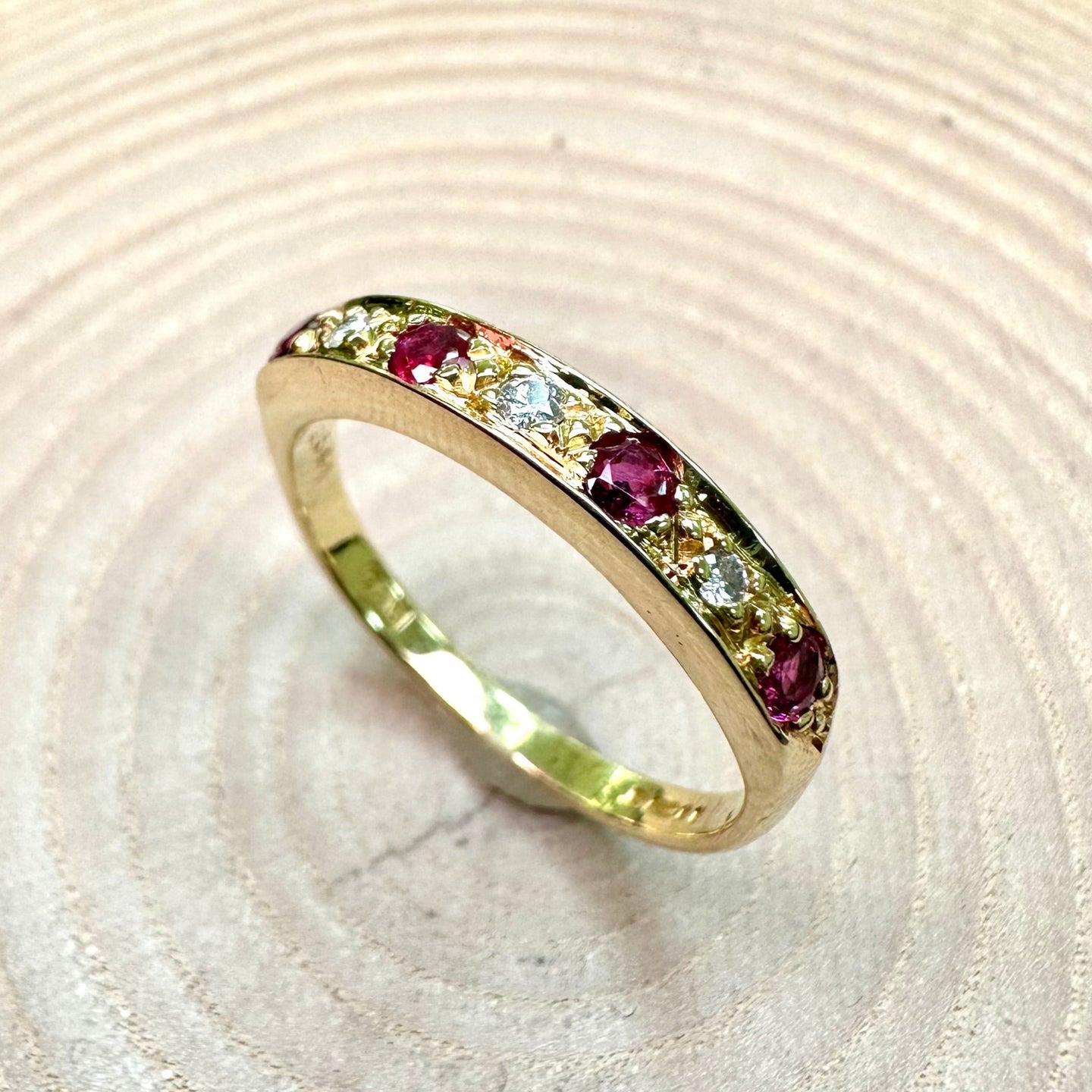 Pre-Loved 18ct Ruby and Diamond Ring