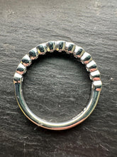 Load image into Gallery viewer, Platinum Millgrain Diamond Eternity Ring
