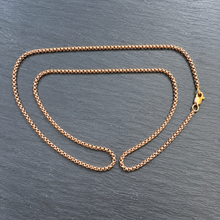 Load image into Gallery viewer, Preloved 9ct Rose Gold Belcher Chain
