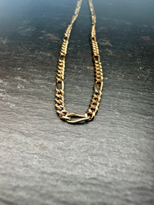 Preloved 9ct Yellow Gold Figaro Chain