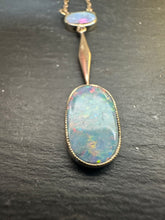 Load image into Gallery viewer, Preloved 9ct Yellow Gold Opal Necklace
