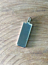 Load image into Gallery viewer, Preloved Sterling Silver Ingot Pendant

