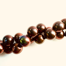 Load image into Gallery viewer, Chocolate Pearl Strand. 10-11mm Pearls.
