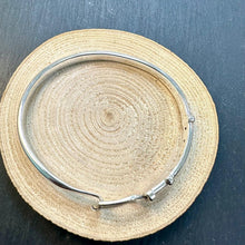 Load image into Gallery viewer, Preloved Sterling Silver Horse Stirrup Bangle
