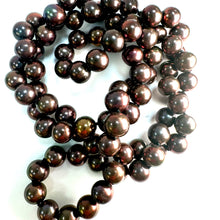 Load image into Gallery viewer, Chocolate Pearl Strand. 10-11mm Pearls.
