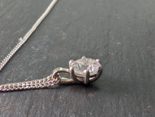 Load image into Gallery viewer, Preloved 9ct Single Stone Diamond Pendant 1.2ct

