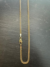 Load image into Gallery viewer, Preloved 9ct Yellow Gold Curb Chain 20&quot;
