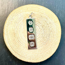 Load image into Gallery viewer, Preloved Sterling Silver Ingot Pendant
