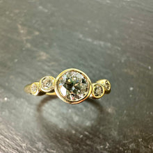 Load image into Gallery viewer, 9ct Lab Grown Diamond Ring, Staggered Design

