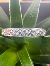 Load image into Gallery viewer, Preloved Platinum &amp; Diamond Full Eternity Ring 1.2ct
