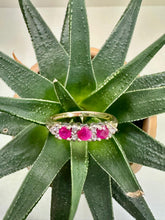 Load image into Gallery viewer, Preloved 9ct Ruby &amp; Diamond Ring

