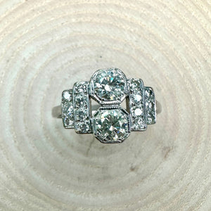 Pre-Loved 18ct White Gold and Diamond Vintage Ring