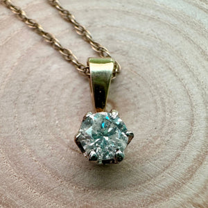 Pre-Loved 0.38ct Diamond Pendant