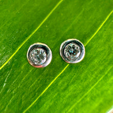 Load image into Gallery viewer, 9ct Lab Grown Rubover Diamond Studs
