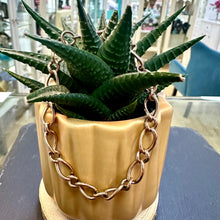 Load image into Gallery viewer, Preloved 9ct Rose Gold Solid Figaro Bracelet
