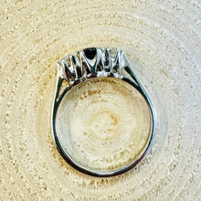 Load image into Gallery viewer, Preloved 9ct Sapphire &amp; Diamond  Ring
