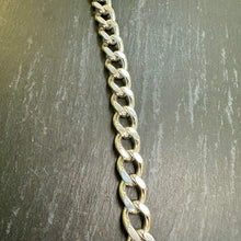 Load image into Gallery viewer, Preloved Gents Silver Curb Bracelet
