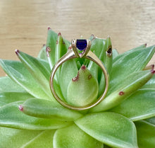 Load image into Gallery viewer, 9ct Yellow Gold and Amethyst Ring
