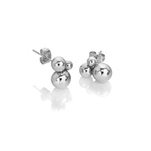Load image into Gallery viewer, Ava &amp; Sky Stainless Steel Bubble Stud Earrings
