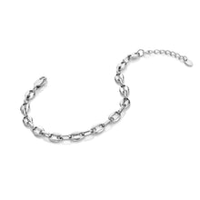 Load image into Gallery viewer, Ava &amp; Sky Stainless Steel Coffee Bean Bracelet
