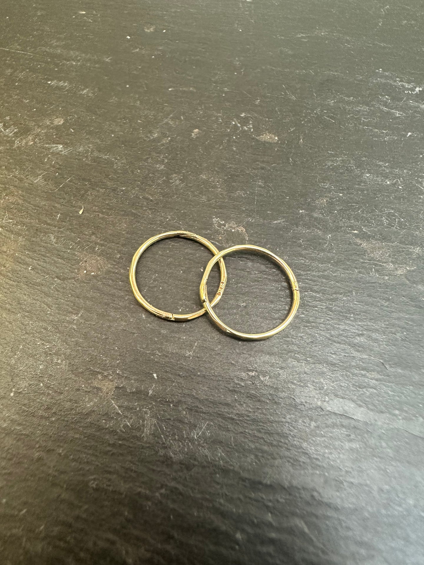 Preloved 9ct Hoop Earrings