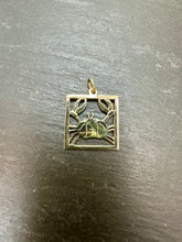 Load image into Gallery viewer, Preloved Crab Pendant Cancer Star Sign Pendant &amp; Chain
