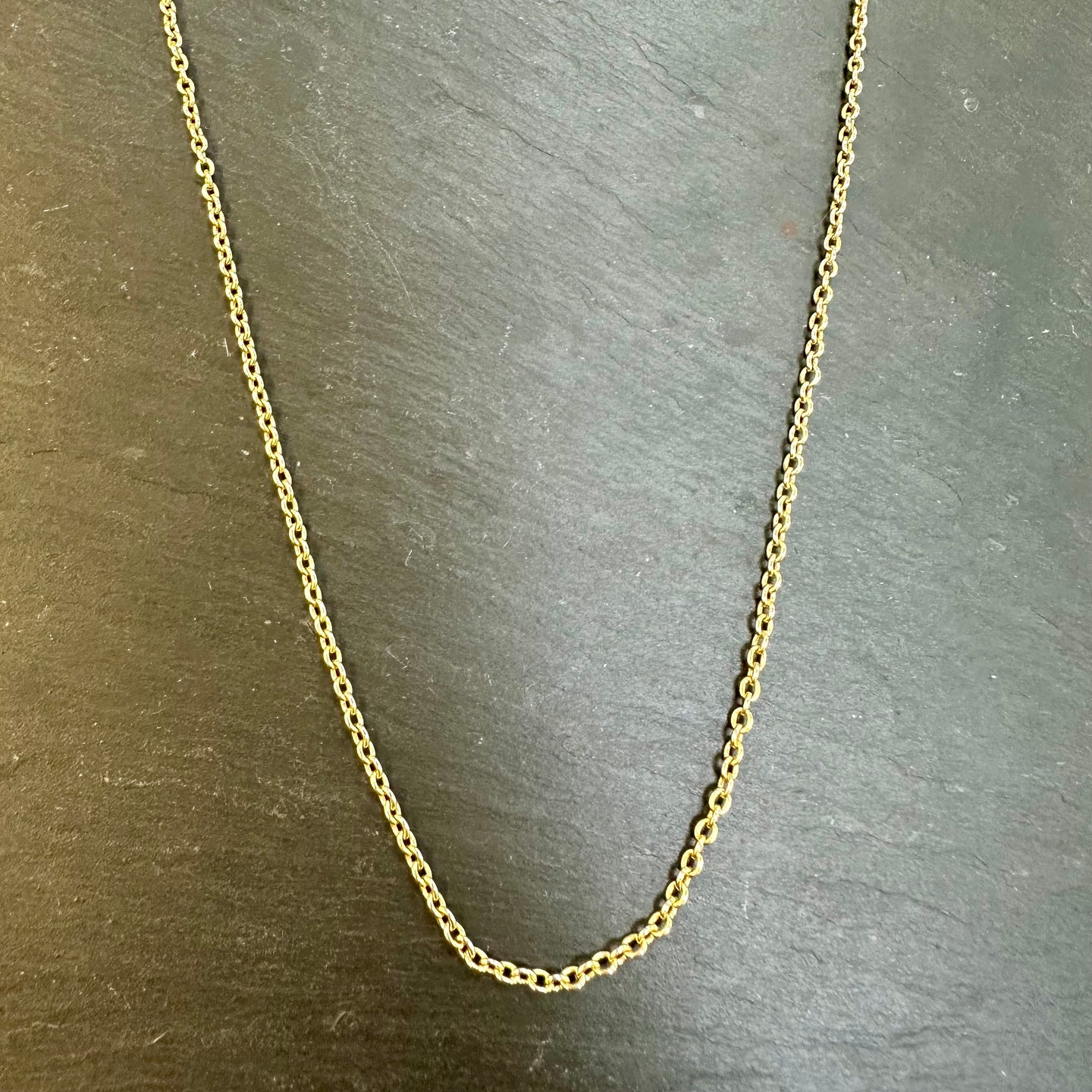 Preloved 18ct Yellow Gold Trace Chain