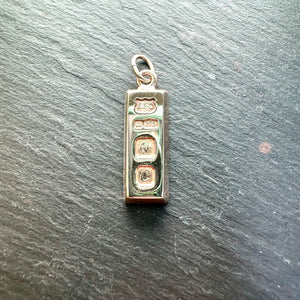 Preloved 9ct Yellow Gold Ingot Pendant