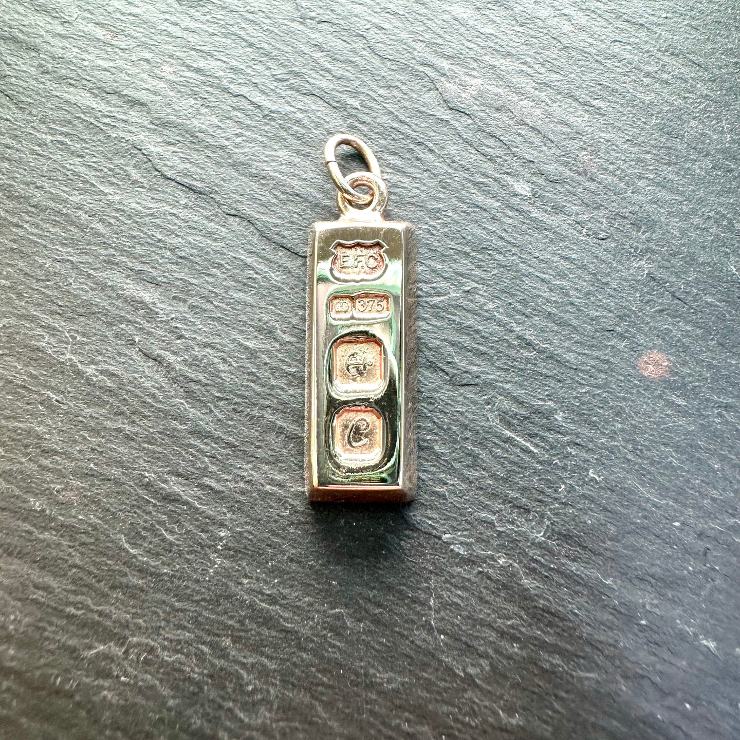 Preloved 9ct Yellow Gold Ingot Pendant