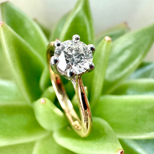 Pre-Loved 18ct Gold 0.60ct Diamond Solitaire Ring