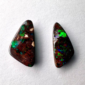 Pair of Boulder Opals 3.12ct